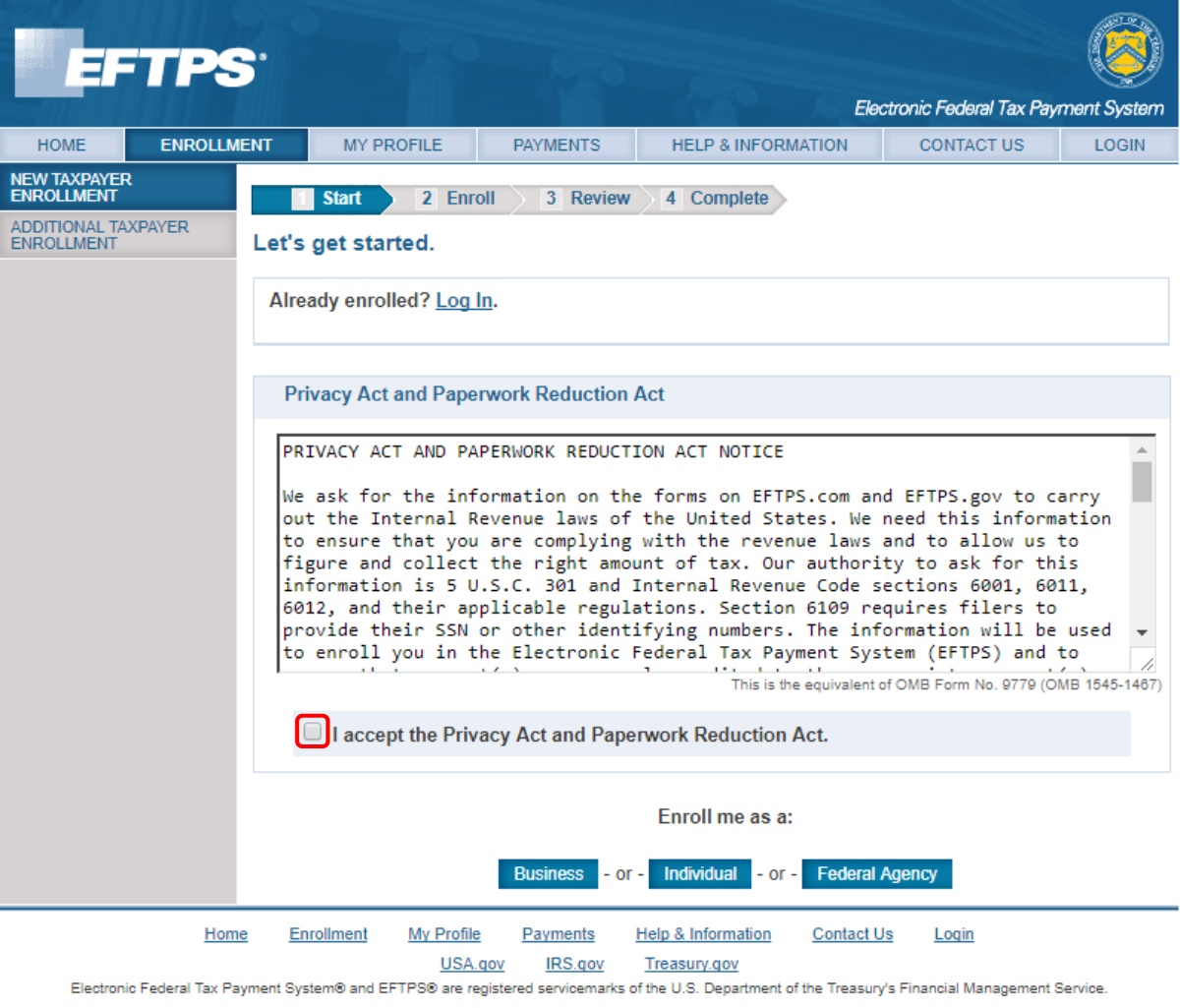 How Do I Enroll In Eftps Help Center Workful