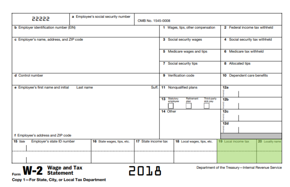 How do I report Ohio school district taxes on a W2? Help